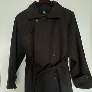 Brown Wool & Lined Coat
